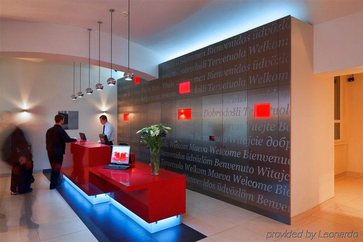 Red & Blue Design Hotel Prag İç mekan fotoğraf